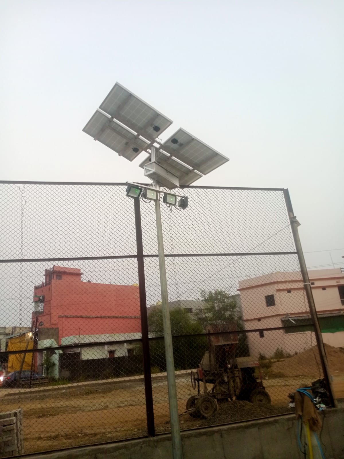 SOLAR HIGH-MAST LIGHTS